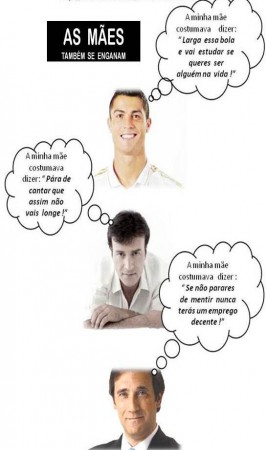 Quem disse que as mães não se enganam?